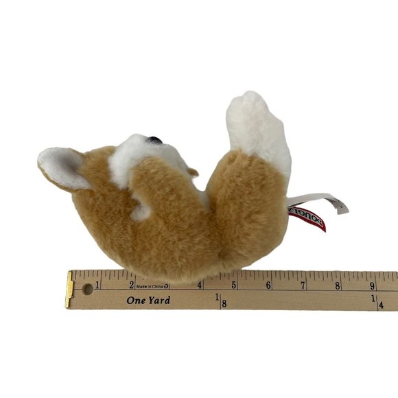 Douglas Corgie Puppy Plush 6" Tan White Stuffed Animal Dog Toy Lil' Handful - Picture 5 of 7